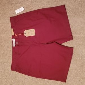 NWT Weatherproof Vintage Men's Merlot Shorts